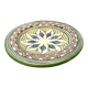 Vintage Safi ceramic cutting dish in Morocco