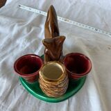 Set salt shaker, pepper, mustard maker