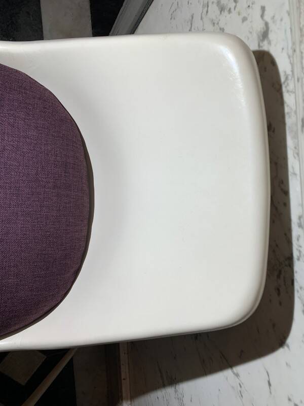 Pair of swivel "Tulip" chairs, 1960, MAURICE BURKE for ARKANA