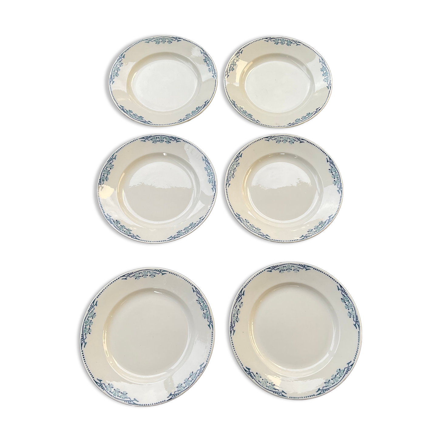 6 flat seats Villeroy and Boch