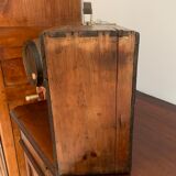 Antique wooden suitcase