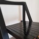 Chaise pliante noire