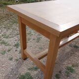 Oak farmhouse table