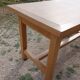 Oak farmhouse table
