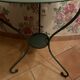 Coiffeuse en fer forgé , miroir hauteur réglable