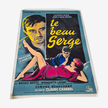 Great cinema affiche entoilee 120x160 cm