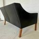 Canapé 2 places danois par Børge Mogensen pour Fredericia Furniture