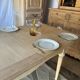 Farm table with extensions