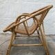 Pair of armchairs adult rattan basket