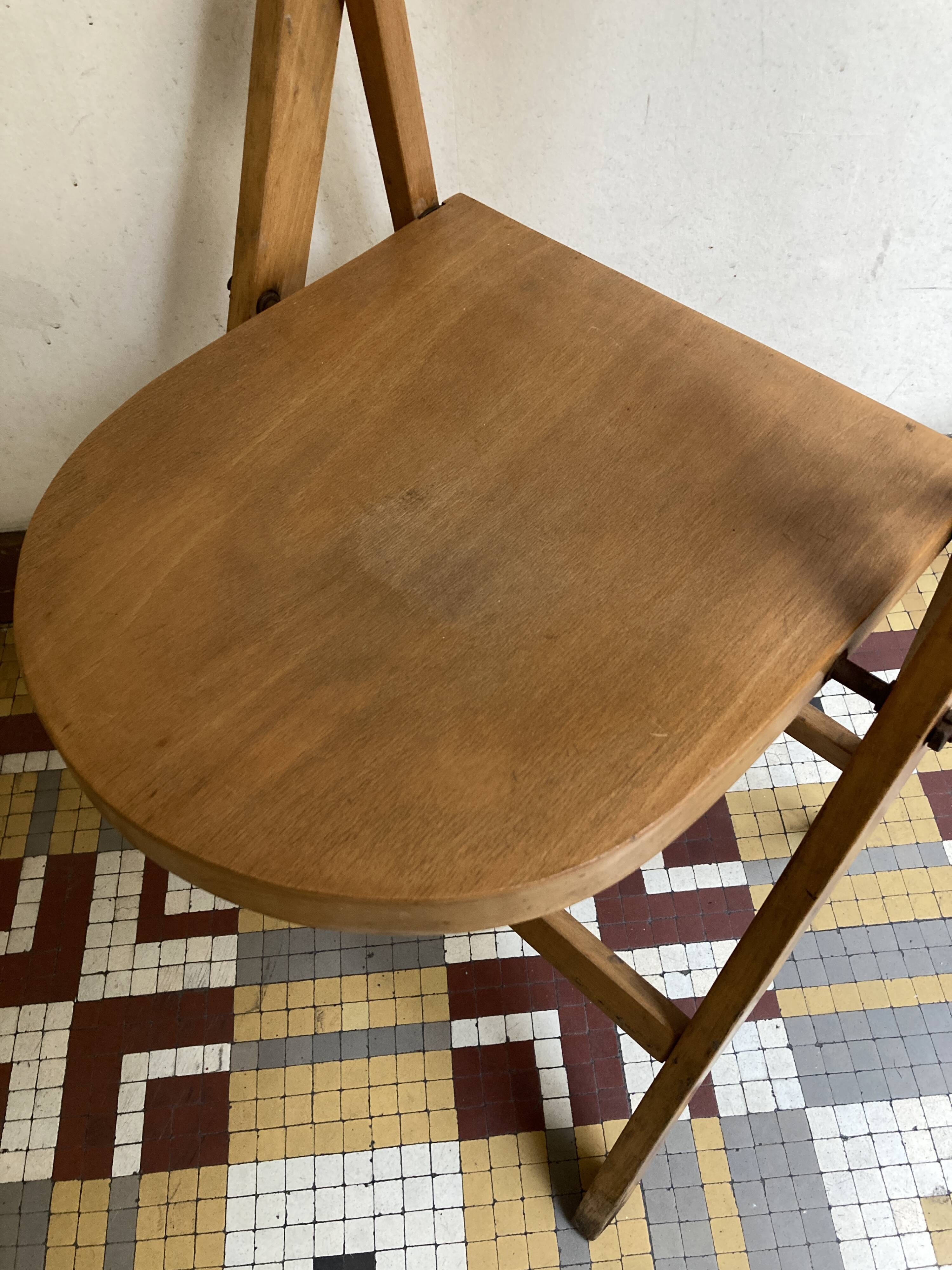 Chair B751 Tuna folding beech plywood