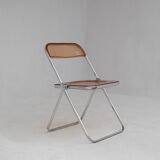 Lot de 4 chaises pliantes vintage Plia de Giancarlo Piretti, années 1970