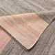 Tapis Kilim vintage contemporain saumon et marron 6 x 10, 188 x 304 cm SK 33353