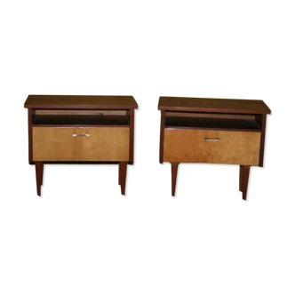 Pair of nightstands vintage