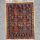 Carpet in handmade wool Malayer, Iran 46.5x75 cm