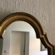 Miroir cadre doré