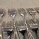12 silver-plated oyster forks by the silversmith Ercuis, 12.2 cm