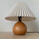 Lampe de chevet en bois massif