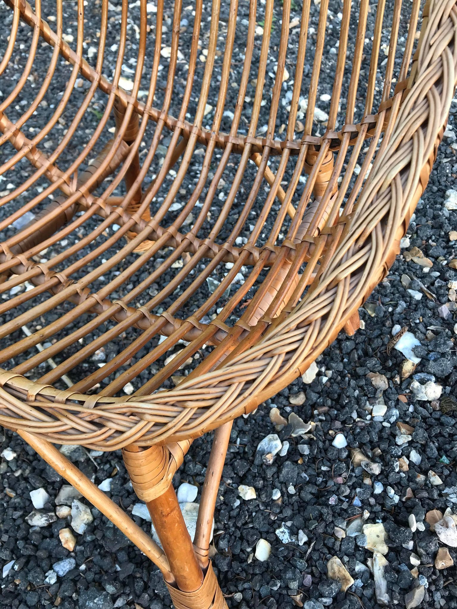 Children's rattan chair