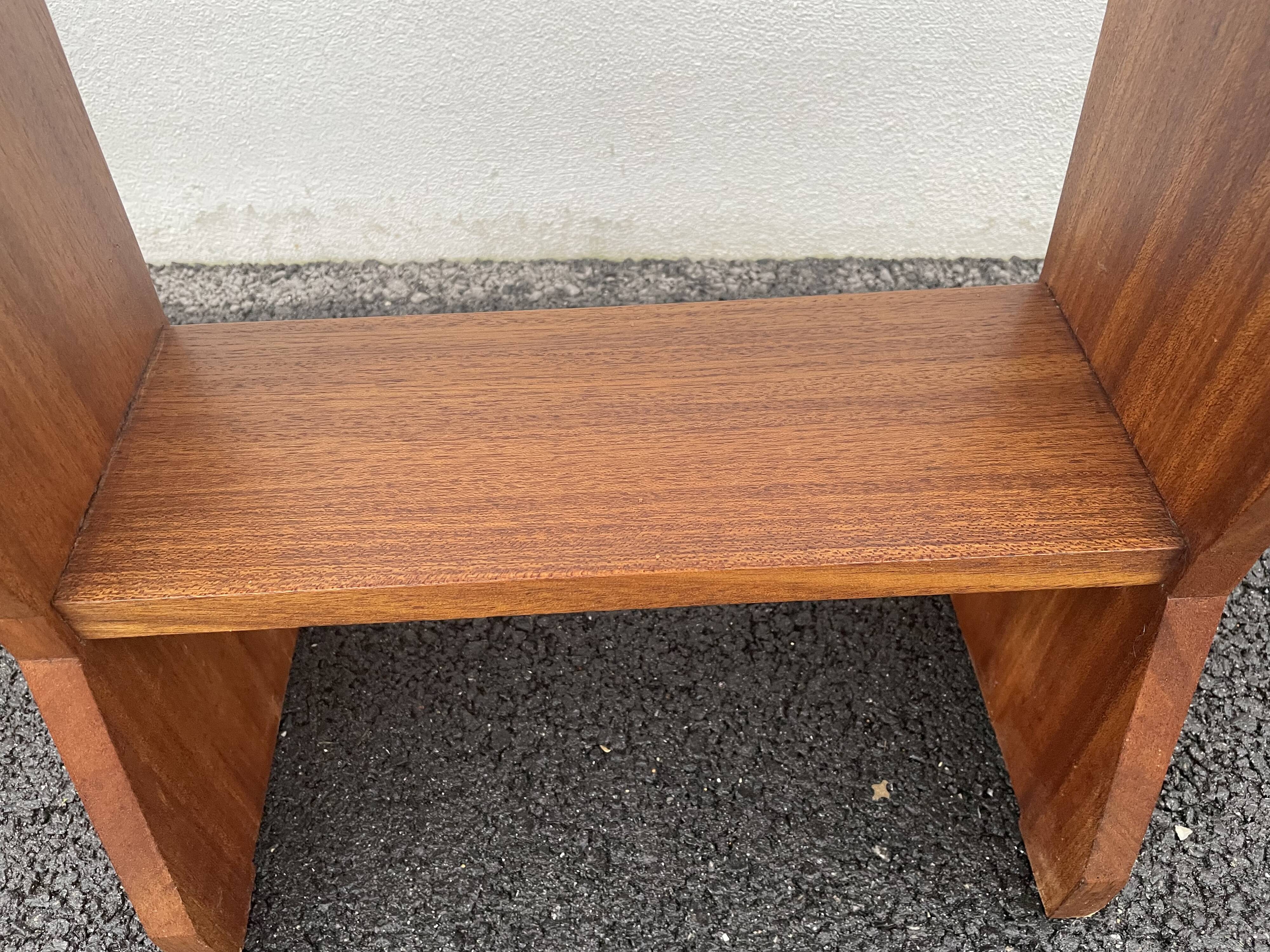 Table d’appoint ou chevet en teck 70’S