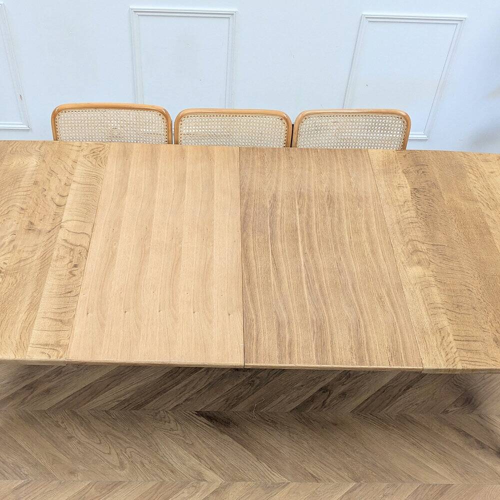 Vintage oak oval table
