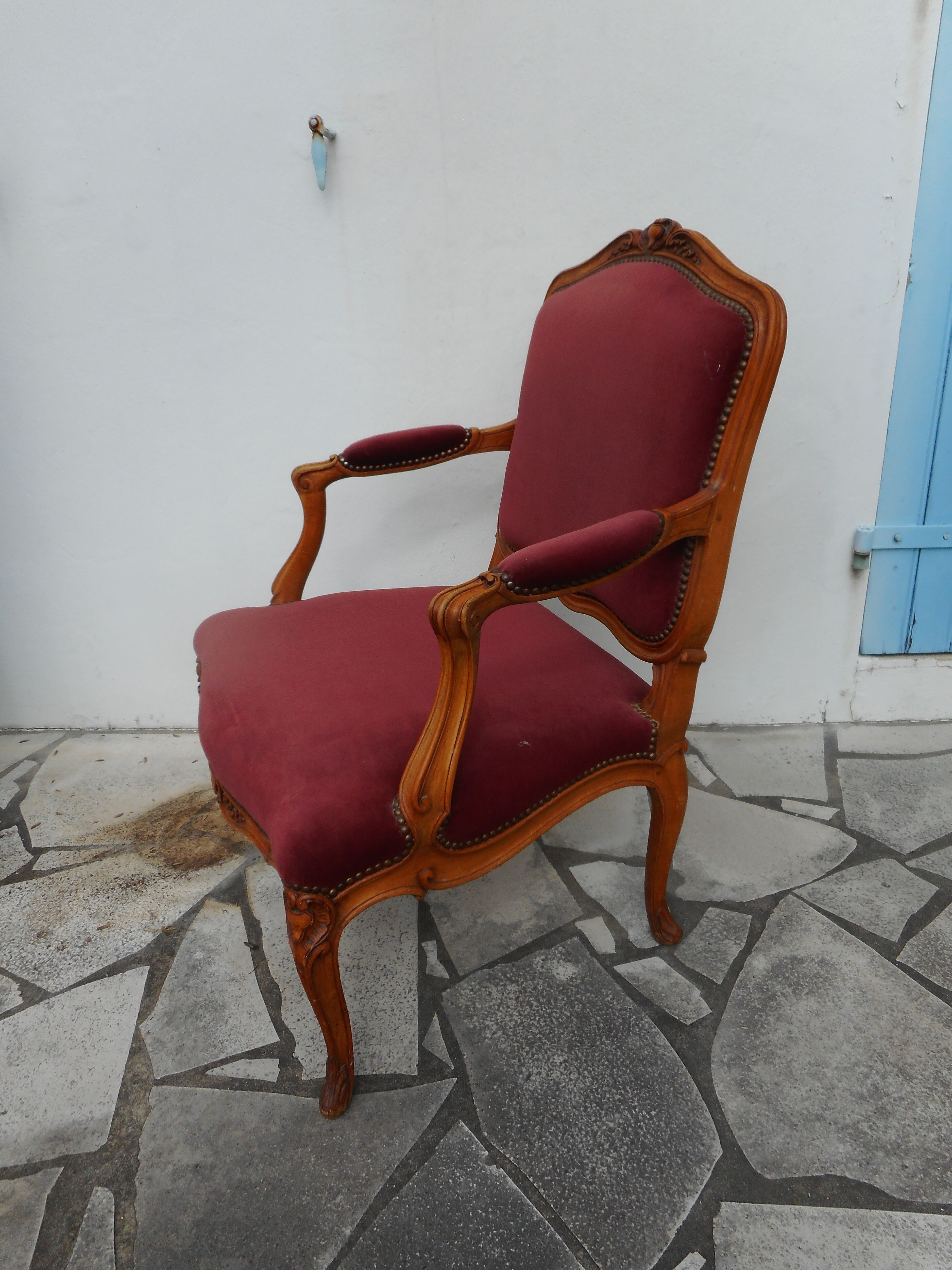 Louis XV style chair