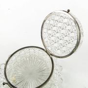 Art Deco bonbonniere, glass, HSG Ząbkowice, Poland, 1930s