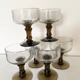 Blown bubble glasses