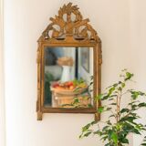 Miroir ancien fronton