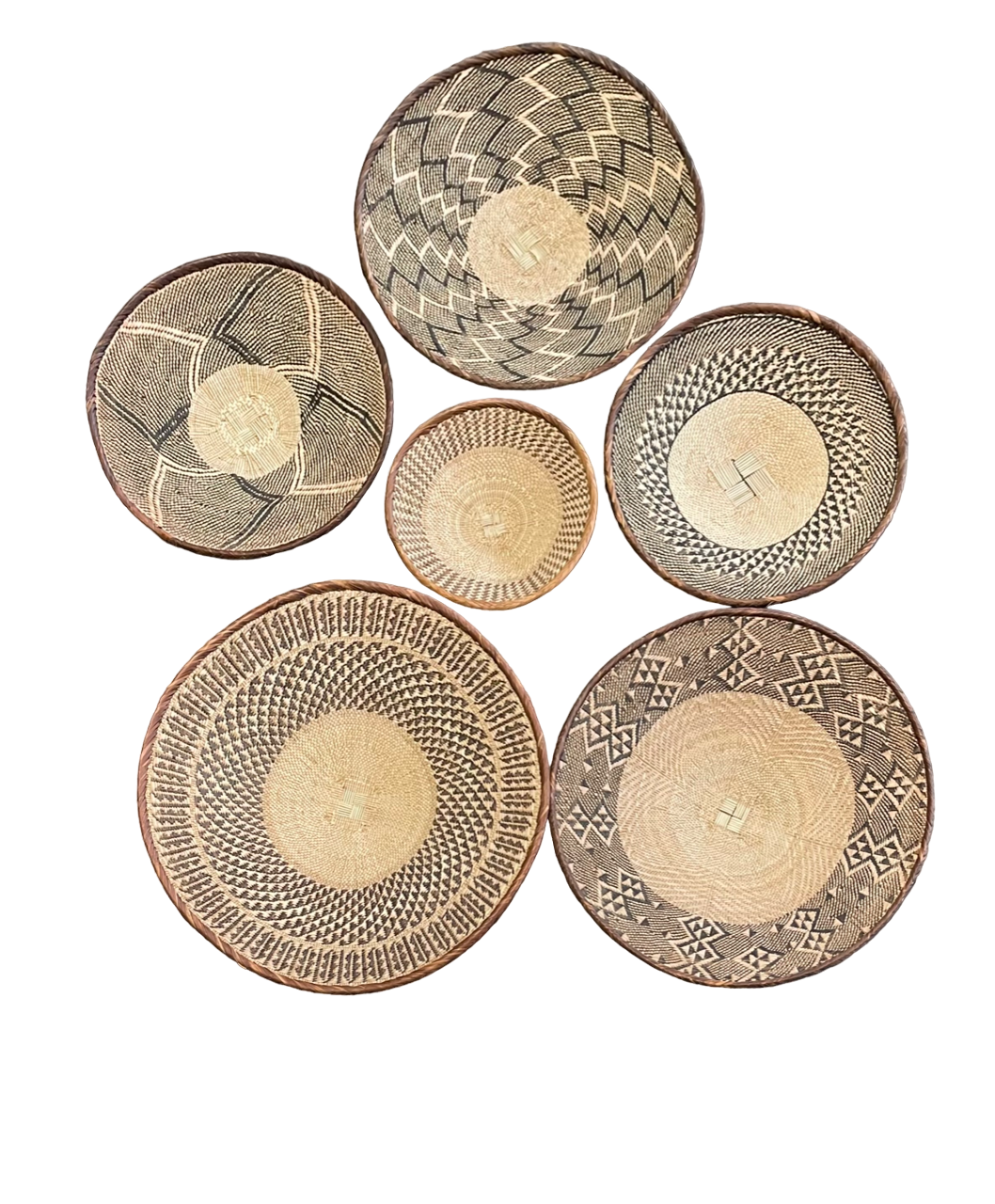 Batonga baskets handmade from zimbabwe