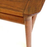 Vintage teak coffee table made in the 1960s