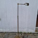 1970s brass floor lamp