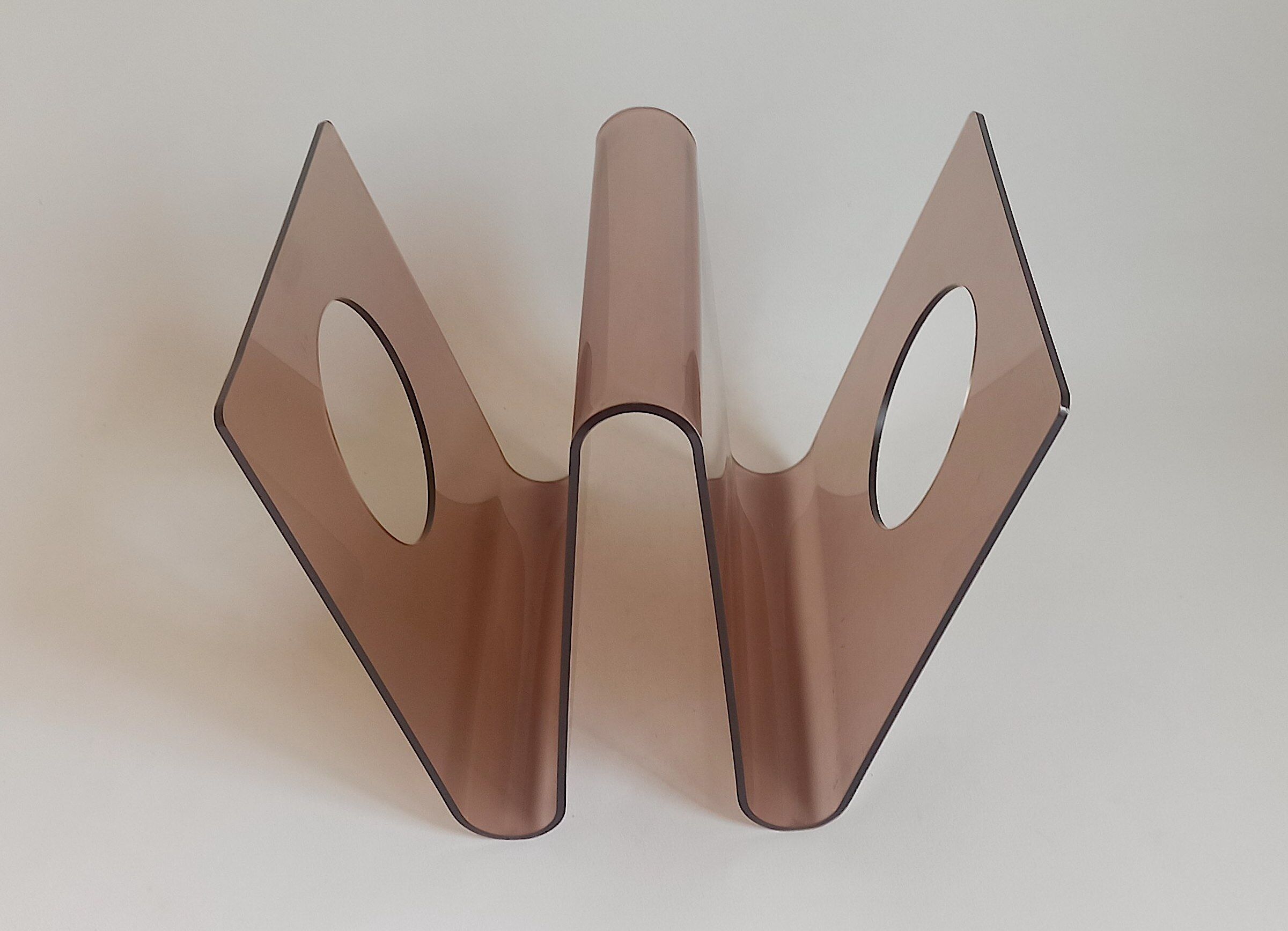 Michel Dumas magazine rack for Roche Bobois 70s