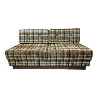Vintage 1970s modular daybed sofa