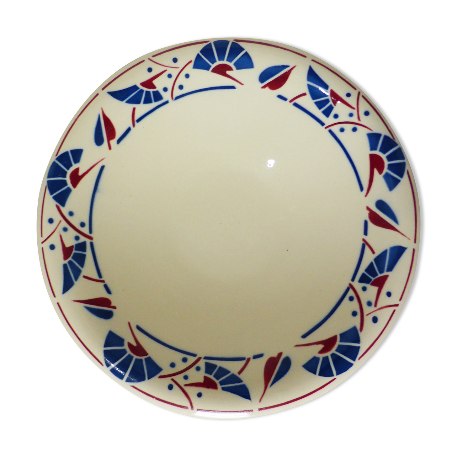 Badonviller round cap serving dish model Mousmee 221036