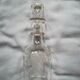 Set of four glass carafes