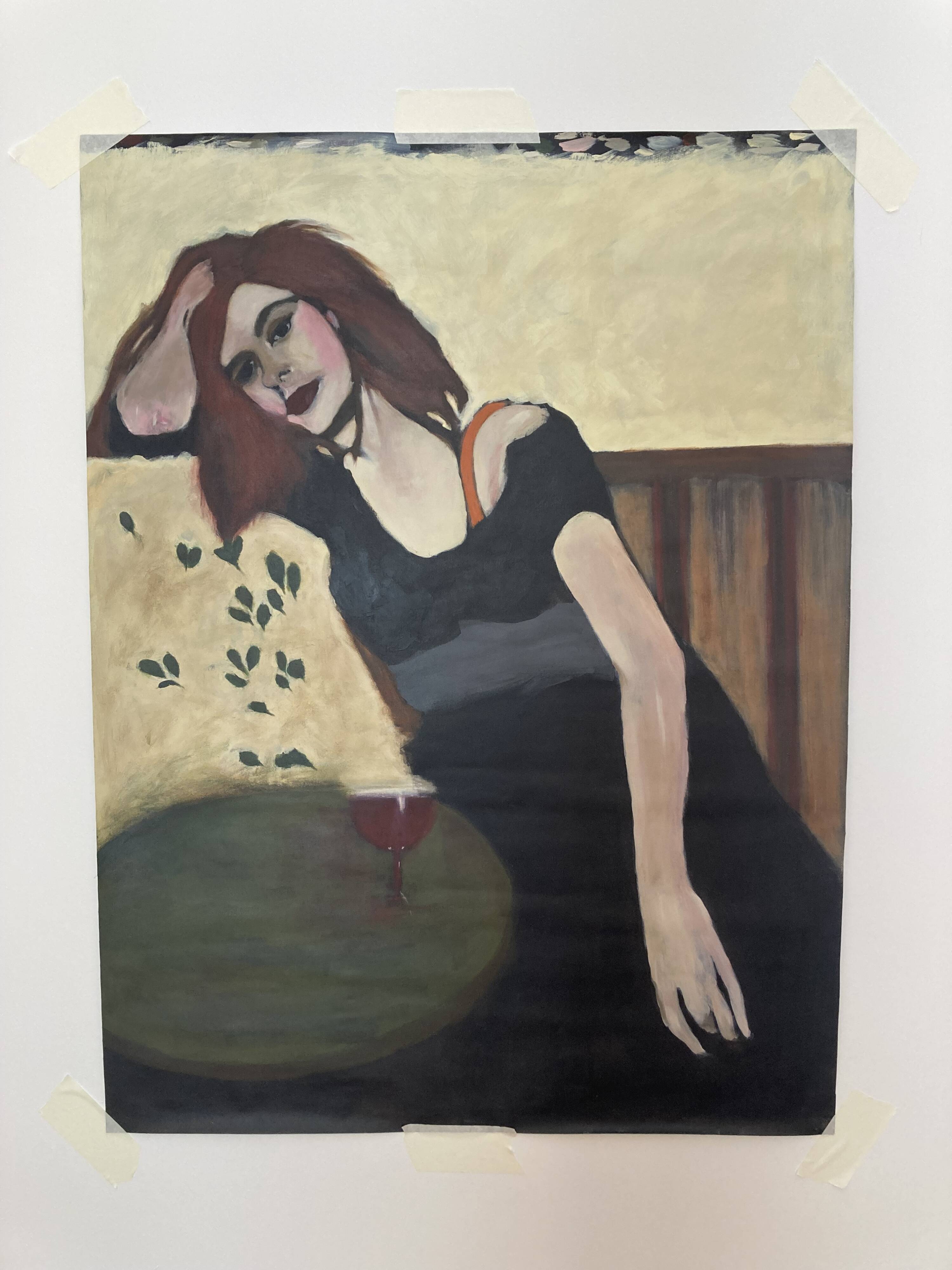Acrylic painting