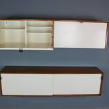 Florence Knoll for Knoll set of two hanging cabinets, model 121 + 123 W-1, 1947