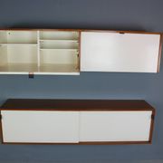Florence Knoll for Knoll set of two hanging cabinets, model 121 + 123 W-1, 1947