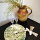 Set of 6 dessert plates English Style Lunéville