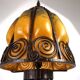 Charles Schneider Art Nouveau wrought iron floor lamp, 1920