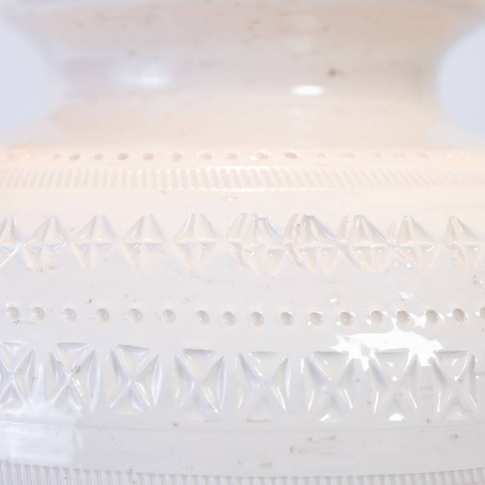 Bitossi table light white ceramic, 1970s