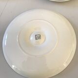 Six Salins oyster plates