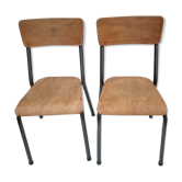 2 chaises Tubauto de Jacques Hitier