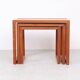 Danish design teak nesting tables, 1970s