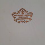 Vintage porcelain presentation plate