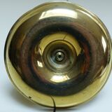 Telescopic candle holder gilded brass
