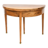 Half-moon table