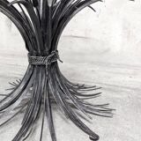 Coffee table with ears of wheat, "Coco Chanel" by Goossens, Circa 1970