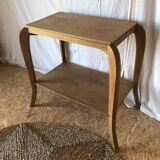 Old rectangular pedestal table