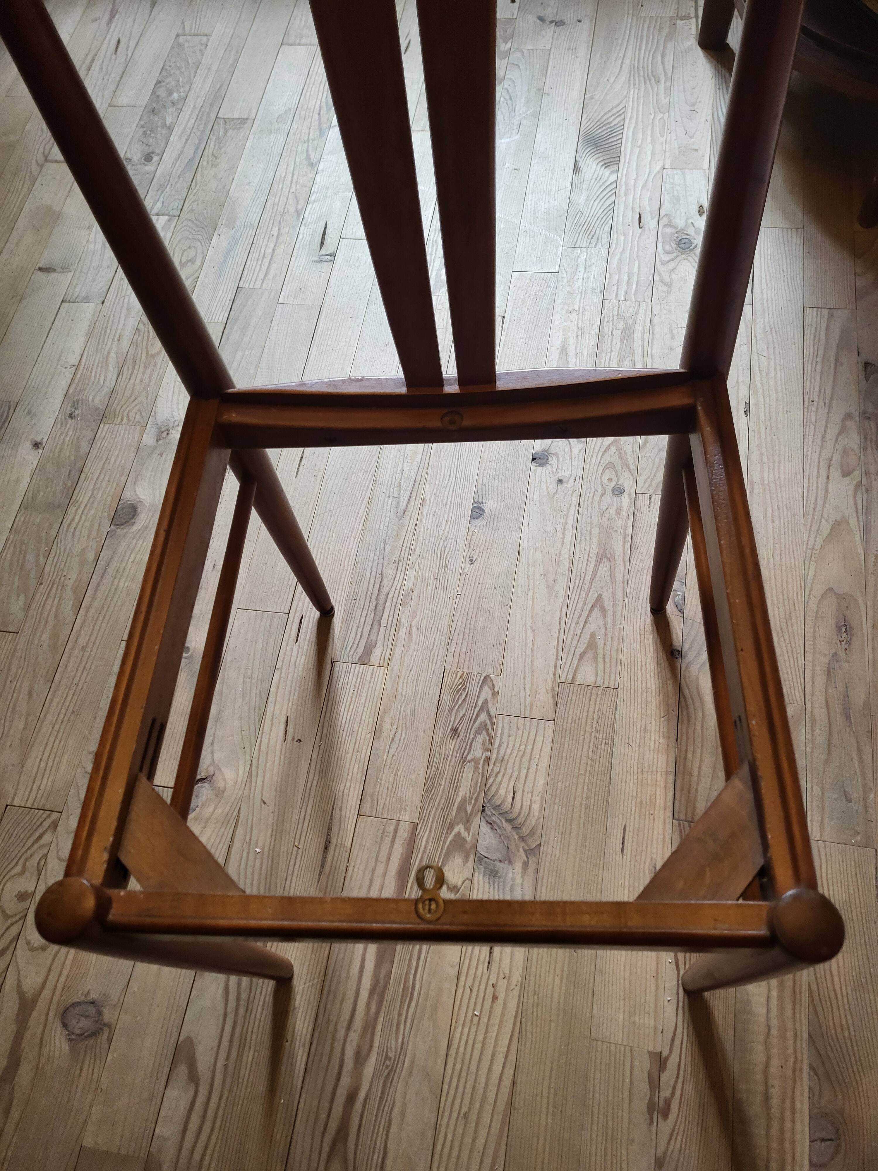 Chaise vintage  rénovée